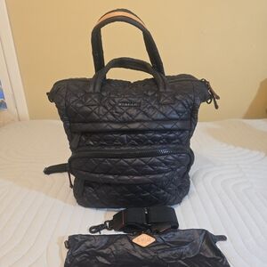 Black Metro Utility Backpack